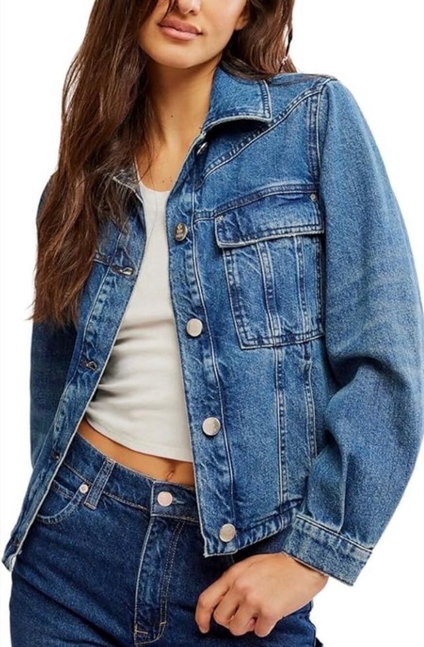 Free People Urban Denim Jacket XL